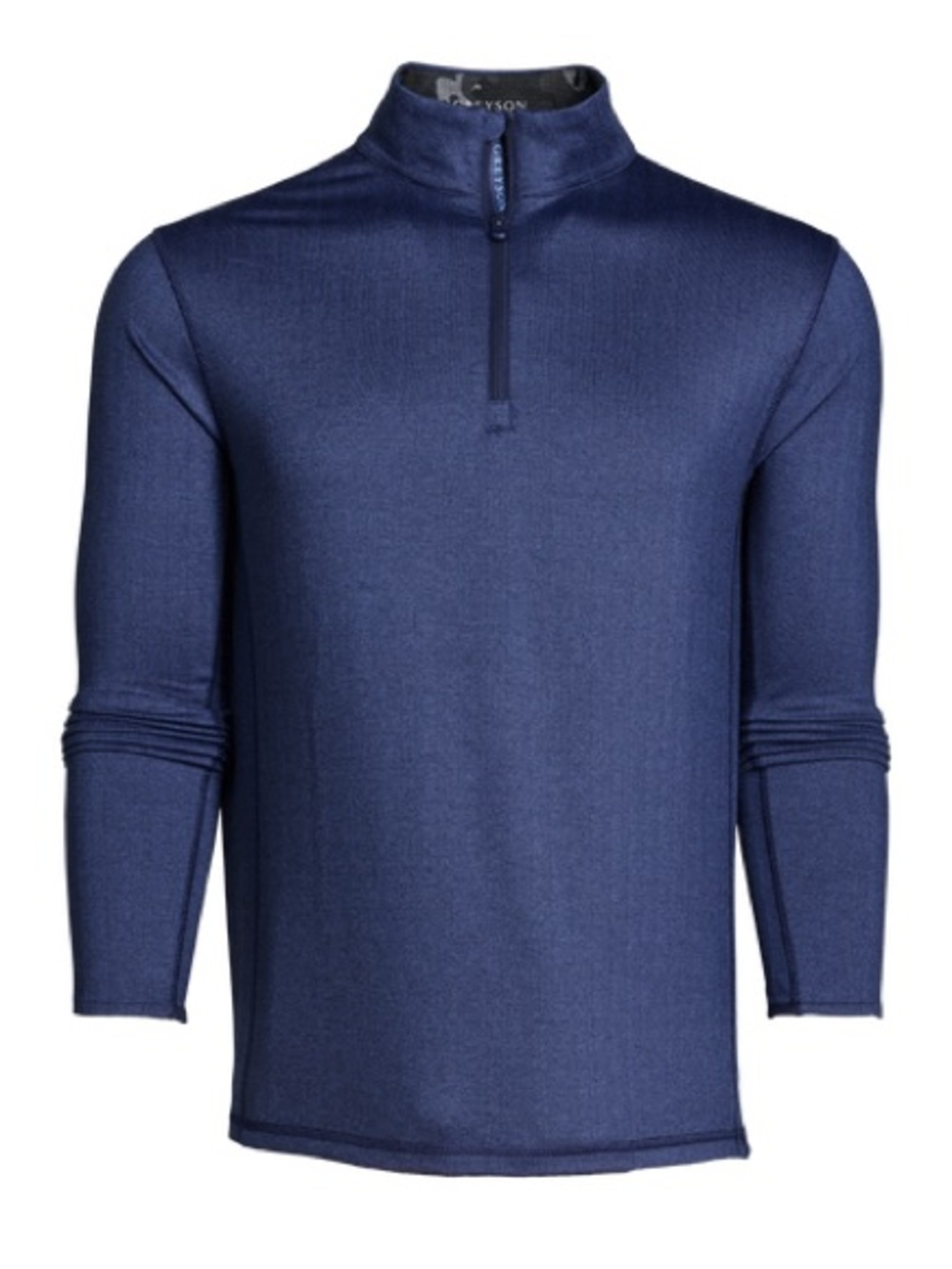 Greyson Men's V-Neck Colorado Herringbone Quarter-Zip